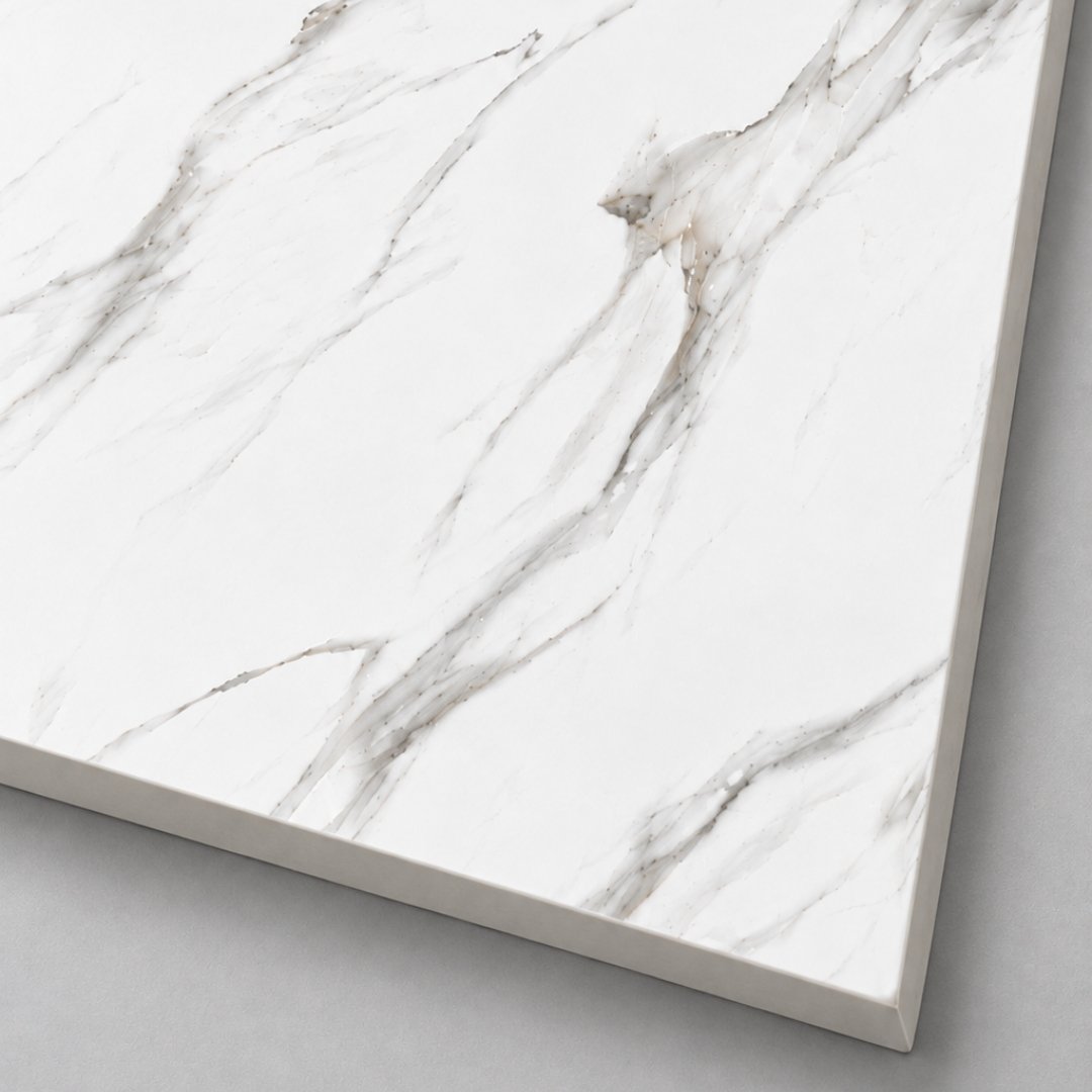 AL Aravliy White Marble & Stone Living Area Tiles - My Home Studio